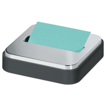 Post-it® Pop-up Notes Super Sticky Steel Top Dispenser, 3" X 3", Black-steel freeshipping - TVN Wholesale